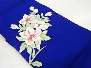 手描き金彩塩瀬花模様名古屋帯